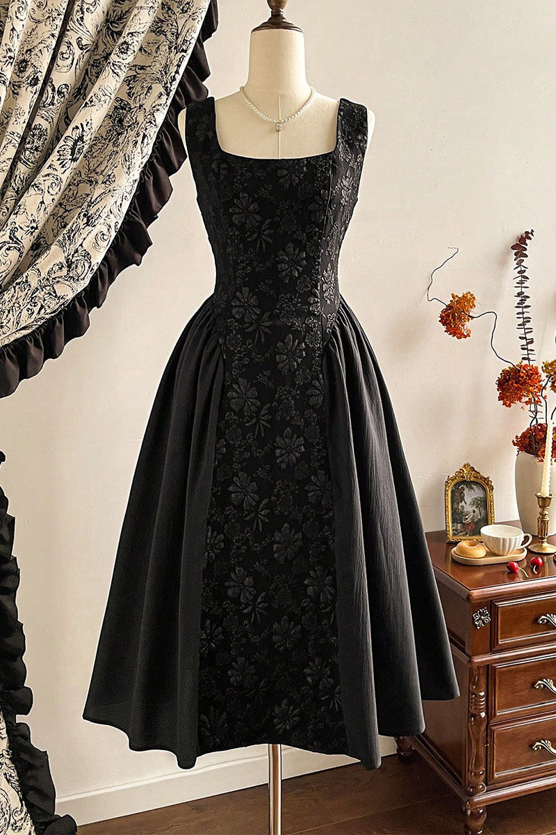 Floral Pattern Sleeveless Casual Dress