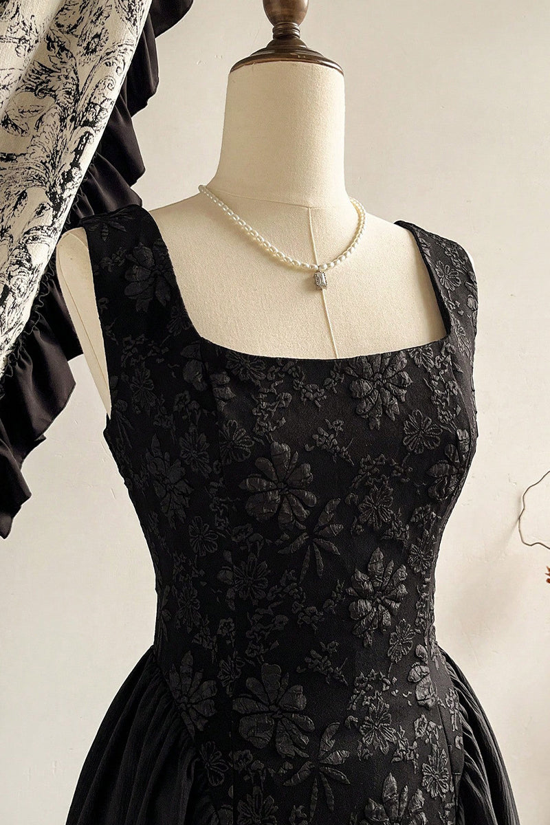 Floral Pattern Sleeveless Casual Dress