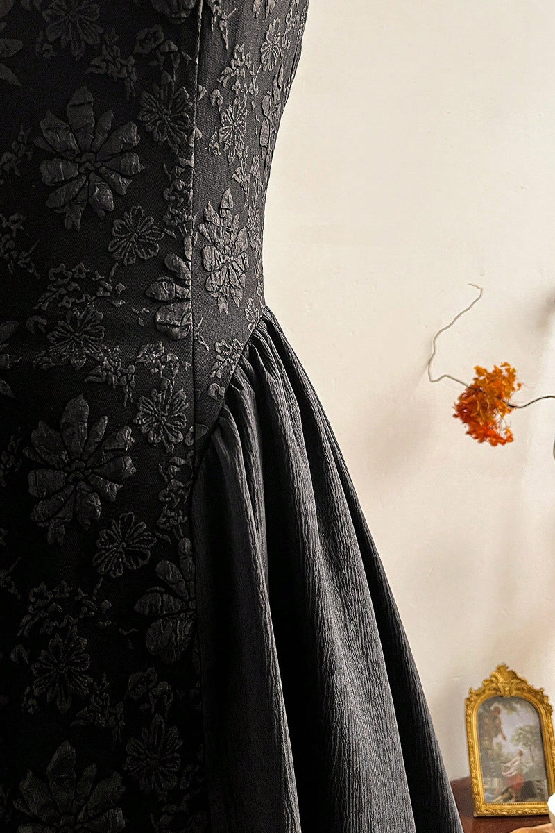 Floral Pattern Sleeveless Casual Dress