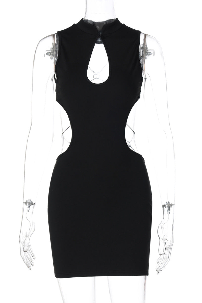 Cutout Bodycon Casual Dress