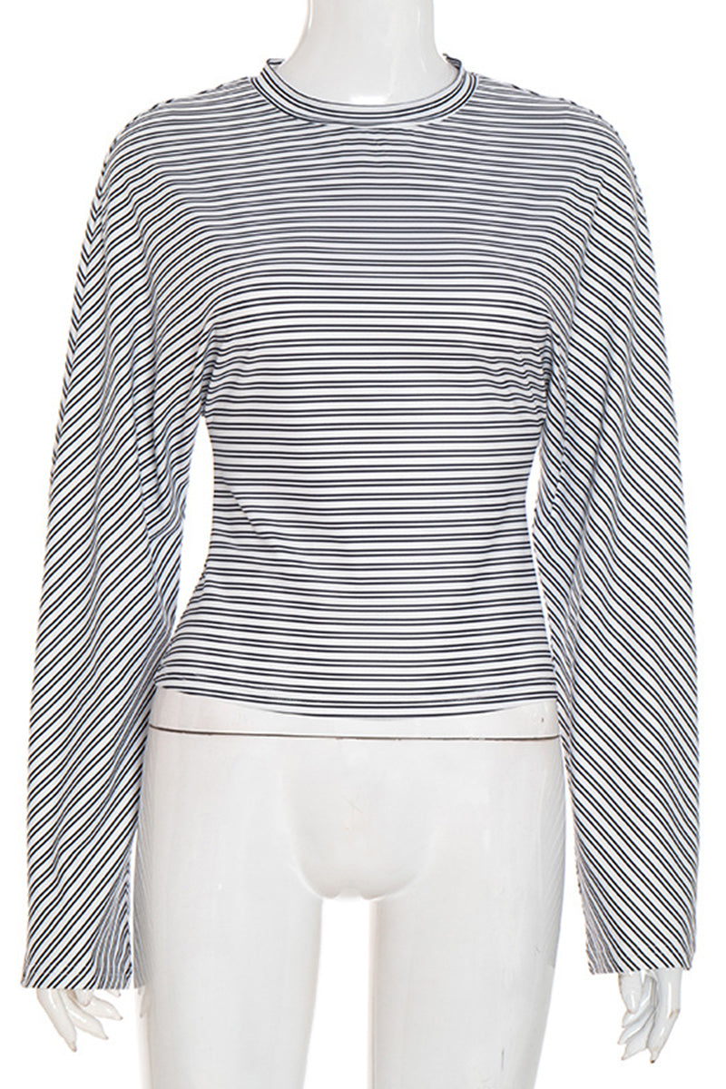 Classic Striped Long Sleeve T-Shirt