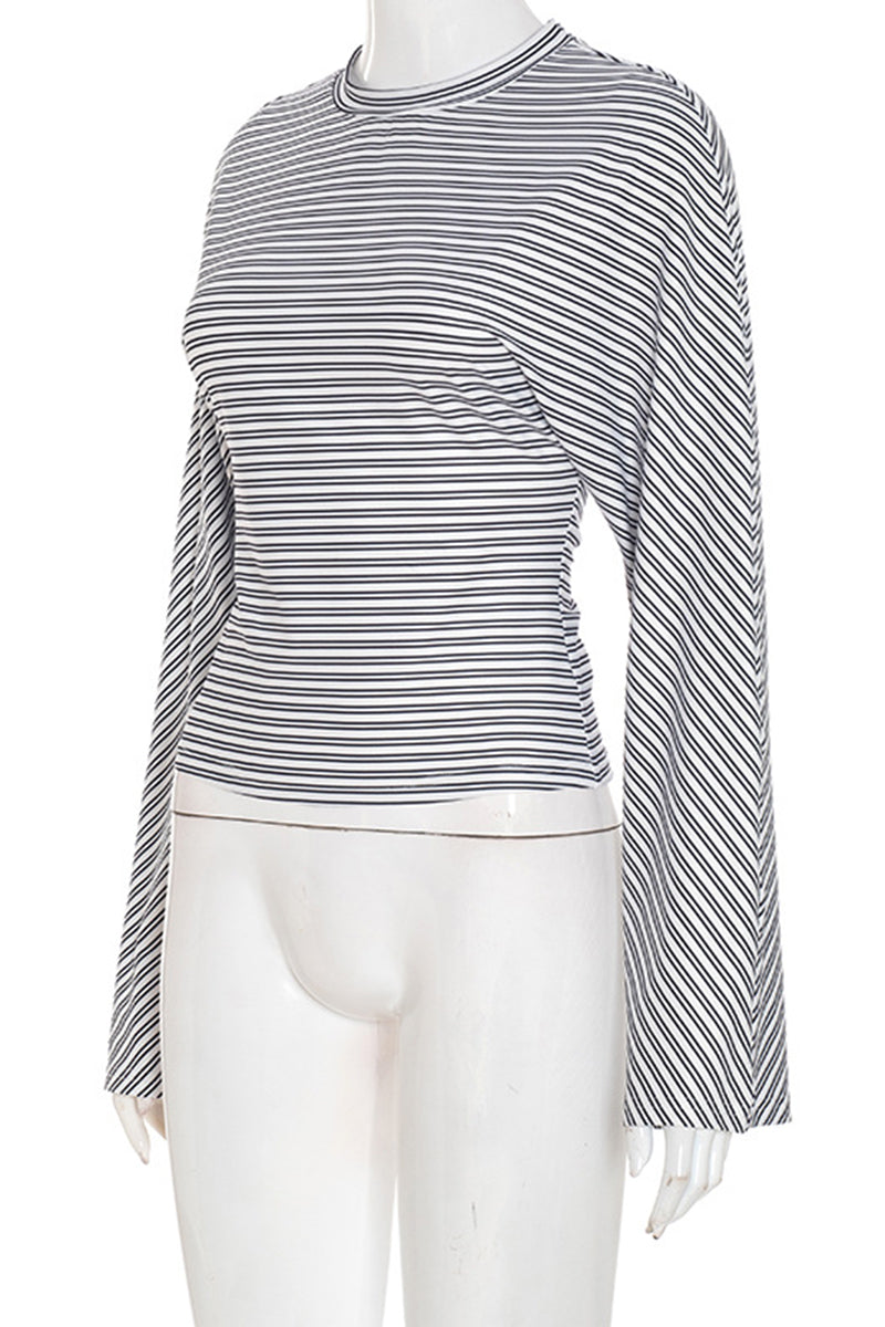Classic Striped Long Sleeve T-Shirt