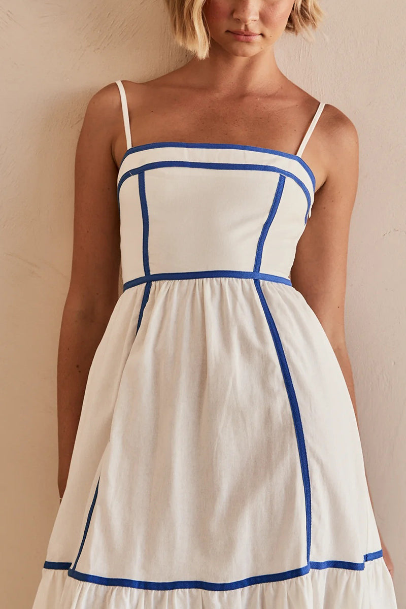 Elegant A-Line Midi Dress