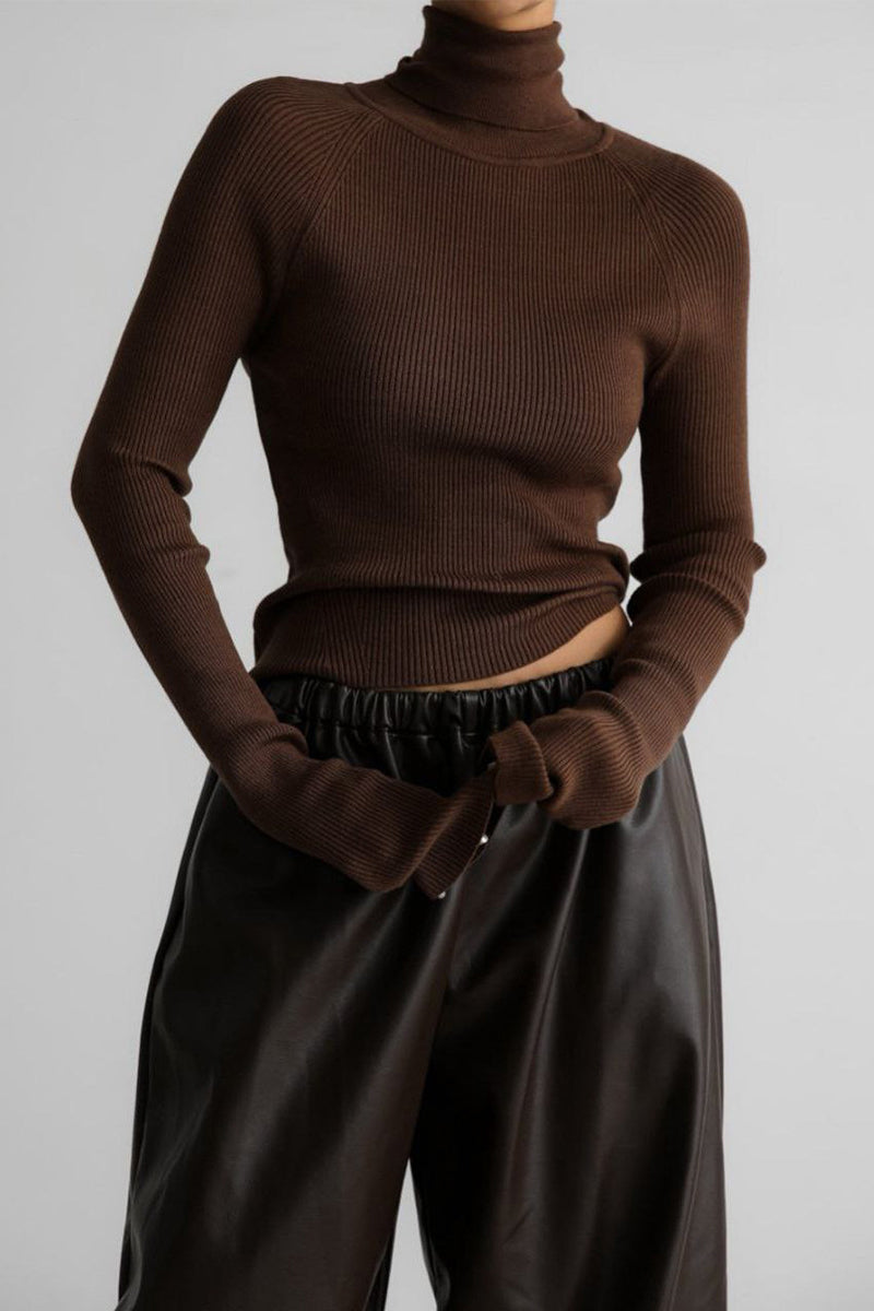 Drawstring Faux Leather Jogger Pants