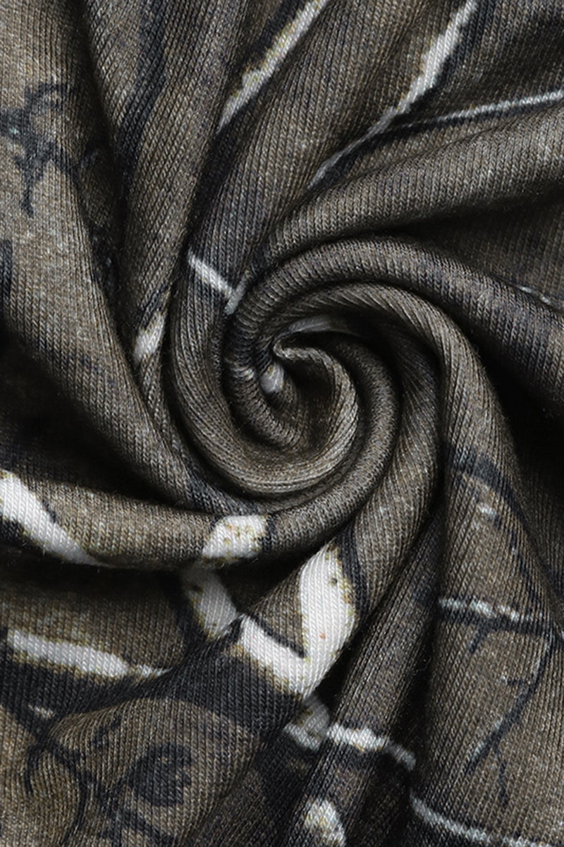 Asymmetric Long Sleeve Graphic Tee