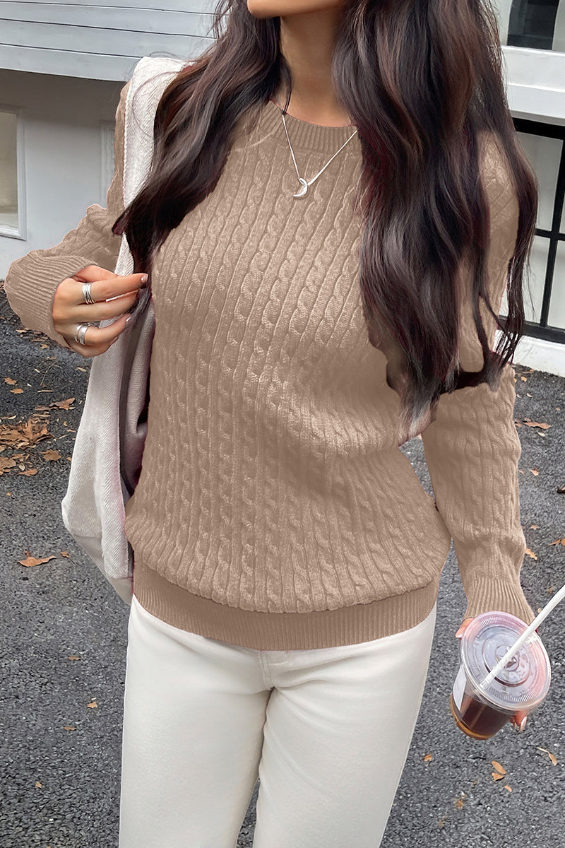 Classic Cable Knit Sweater