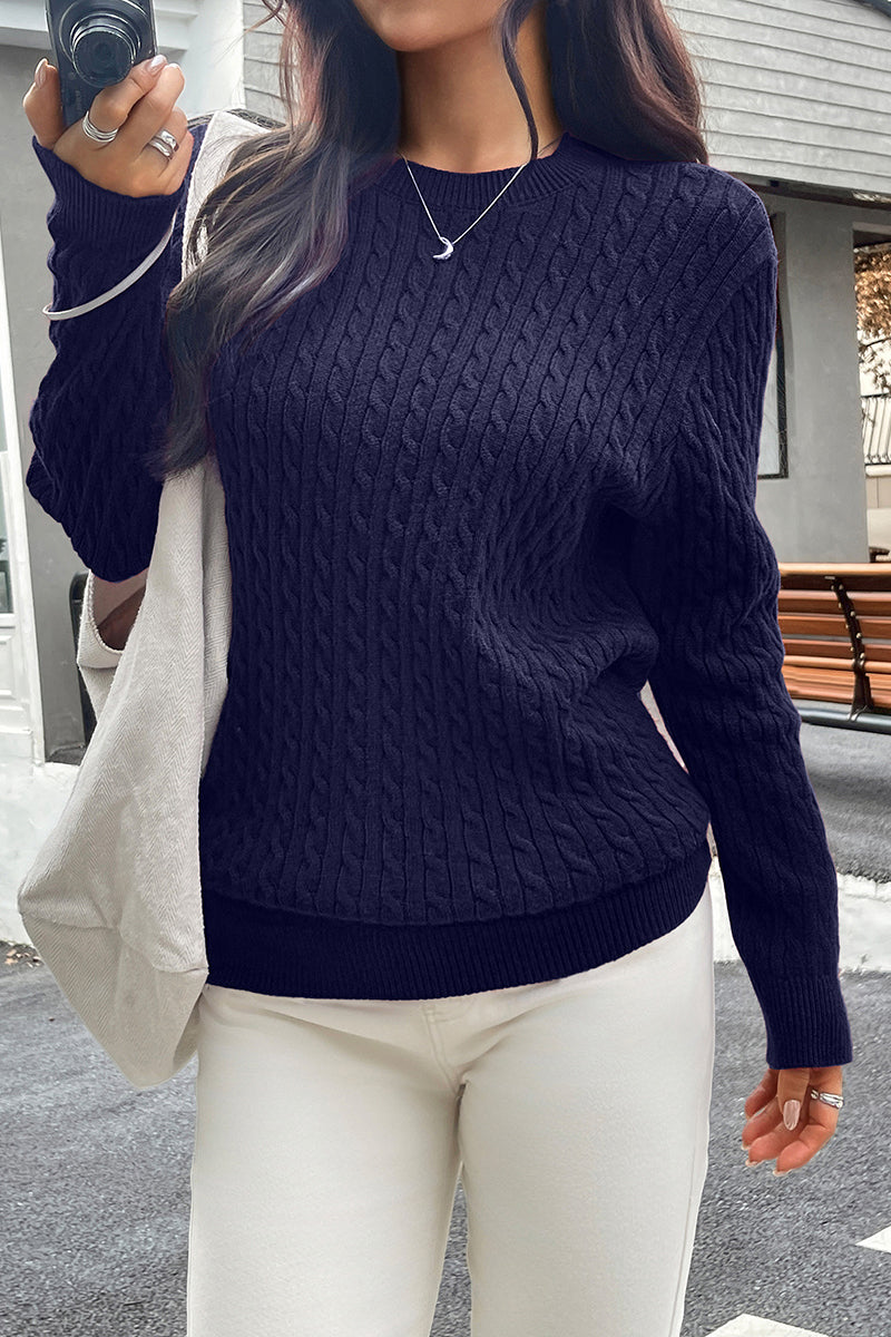 Classic Cable Knit Sweater