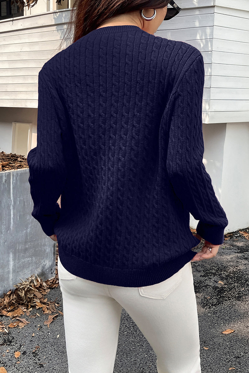 Classic Cable Knit Sweater