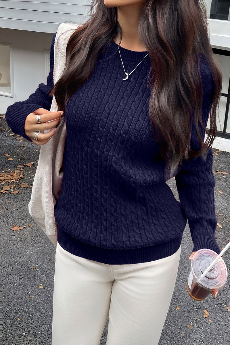 Classic Cable Knit Sweater