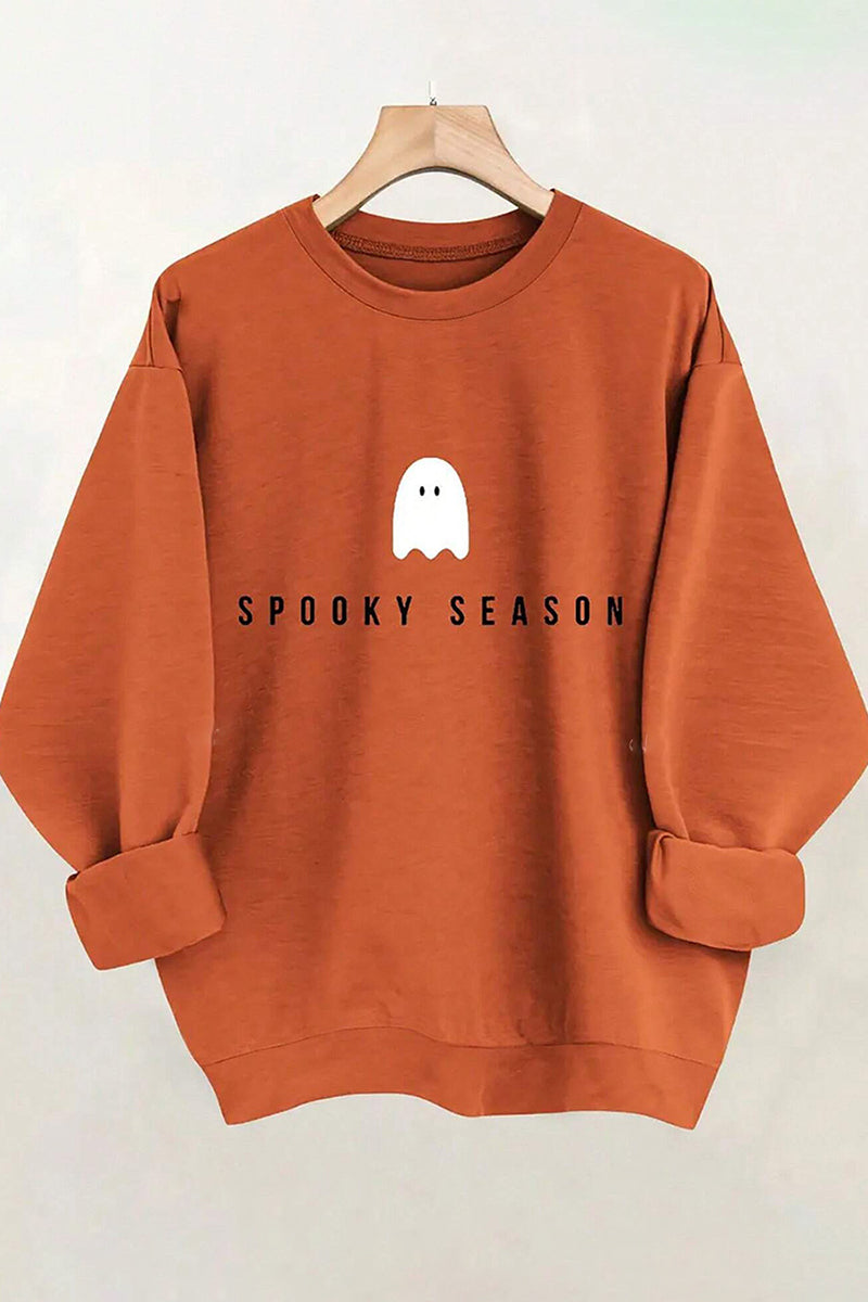 Spooky Season Graphic Pullover Top