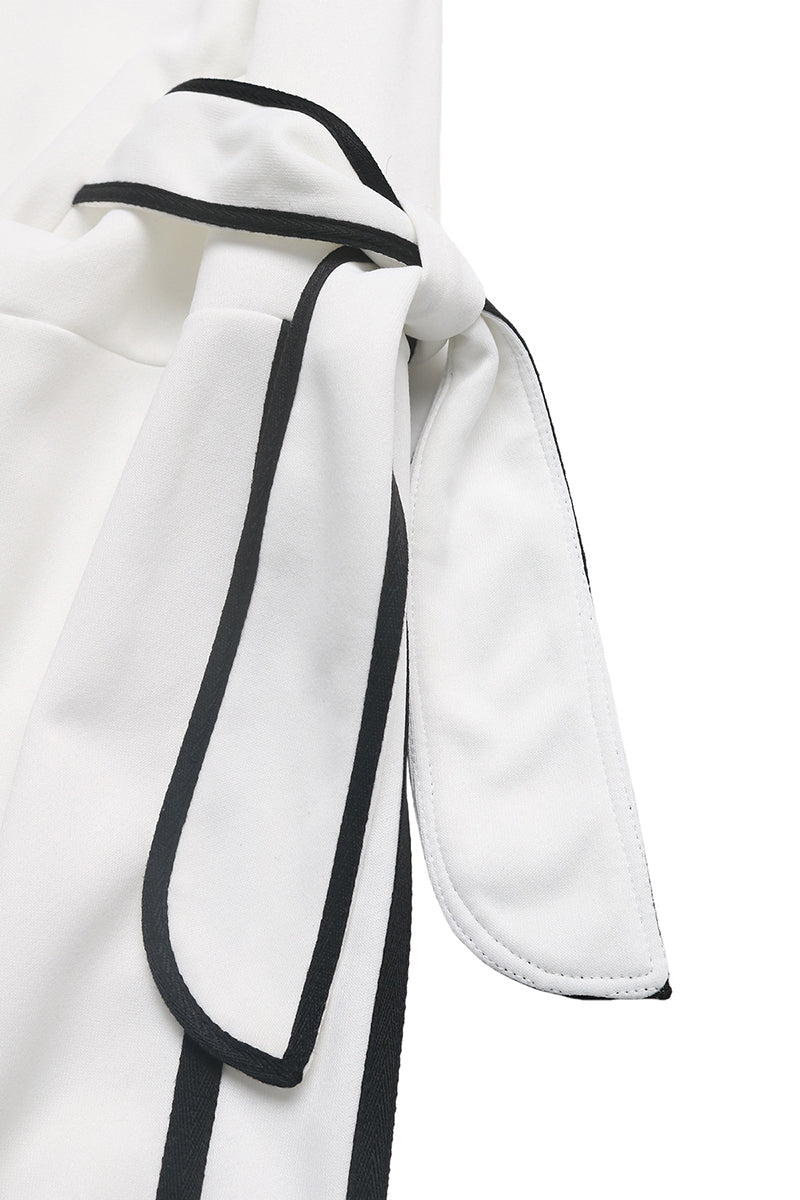 Tie-Sleeve Sweatshirt