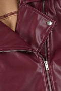 Chic Belted Moto Jacket
