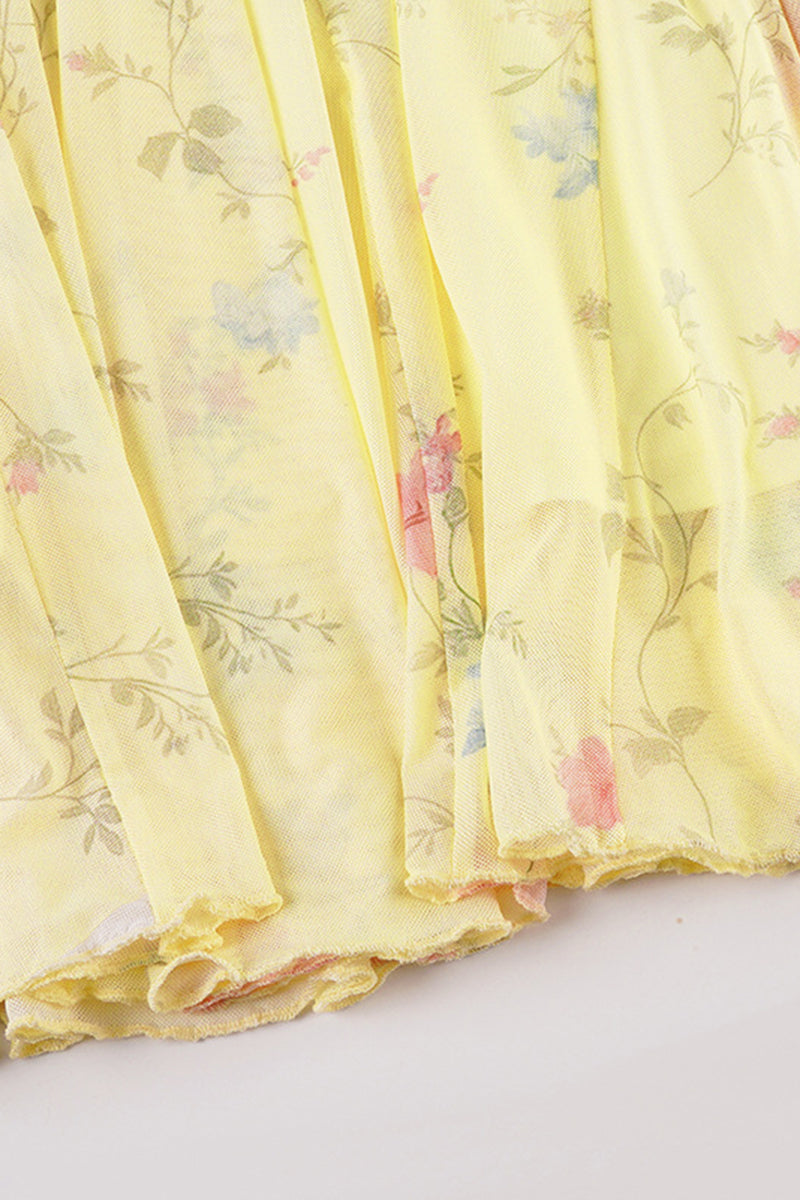 Floral Print Casual Dress